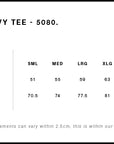 BUNDLE X 5 AS Colour 5080 Heavy Tee T-Shirts With Free DTG Print