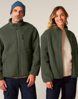 STJU248 Stanley/Stella Brooker The Unisex Sherpa Jacket