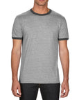 Anvil 988 Lightweight Ringer T-Shirt – Size Small Clearance