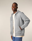 STSU205 Stanley/Stella Mixer The Iconic Mid-light Unisex Zip-thru Hoodie Sweatshirt
