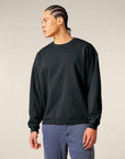STSU210 Radder 2.0 Vintage The Oversized Garment Dyed Crew Neck Sweatshirt