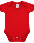 UK Made Baby Bodysuits – 100% Cotton Short Sleeve | Blank Wholesale Clearance