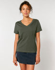 STTW176 Stella Isla Womens V Neck T-Shirt