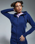 AM004 Anthem Womens Organic Cotton Full Zip Hoodie
