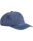 BUNDLE X 10 Beechfield Relaxed 5-Panel Vintage Cap With Free Embroidered Logo
