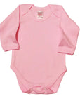 UK Made Baby Bodysuits – 100% Cotton Long Sleeve | Blank Wholesale Clearance