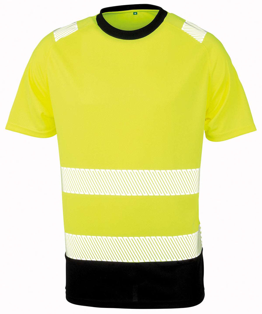 R502X Result Unisex Recycled Polyester Safety T-shirt