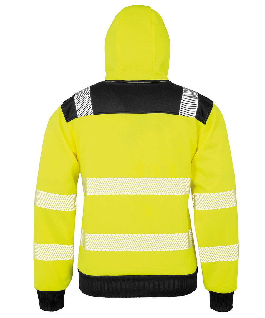 R503X Result Recycled Polyester Robust Zipped Safety Hoodie