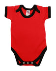 UK Made Baby Bodysuits – 100% Cotton Short Sleeve | Blank Wholesale Clearance