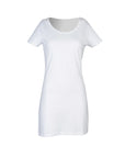 SF Clothing SK257 Women's T-Shirt Dress – Black & White Clearance