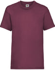 Fruit of the Loom SS031 Kids Valueweight T-Shirt – Burgundy