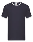 Fruit Of The Loom Contrast Ringer T-Shirt – Warehouse Clearance