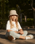 B90NB Beechfield Junior Organic Cotton Bucket Hat