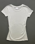 Maternity T-Shirts – 100% Cotton Ruched Side Pregnancy Tops – Bulk Warehouse Clearance