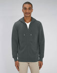STSU820 Stanley/Stella Connector Essential Organic Cotton Unisex Zip-Thru Hoodie