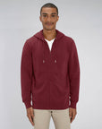 STSU820 Stanley/Stella Connector Essential Organic Cotton Unisex Zip-Thru Hoodie