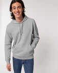 STSU812 Stanley/Stella Drummer Hoodie Heather Grey (C250)