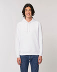 STSU812 Stanley/Stella Drummer Hoodie White (C001)