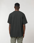 The back view of a man in a Stanley/Stella STTU788 Freestyler Heavy Organic Cotton Unisex T-shirt.