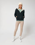 STSU956 Stanley/Stella Hygger Sherpa Lined Zip-Thru Hoodie Sweatshirt
