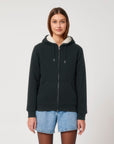 STSU956 Stanley/Stella Hygger Sherpa Lined Zip-Thru Hoodie Sweatshirt