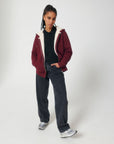 STSU956 Stanley/Stella Hygger Sherpa Lined Zip-Thru Hoodie Sweatshirt