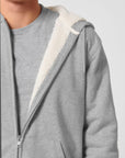 STSU956 Stanley/Stella Hygger Sherpa Lined Zip-Thru Hoodie Sweatshirt
