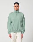 STSU795 Stanley/Stella Miller Dry Boxy Organic Cotton Quarter Zip