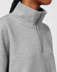 STSU795 Stanley/Stella Miller Dry Boxy Organic Cotton Quarter Zip