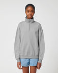 STSU795 Stanley/Stella Miller Dry Boxy Organic Cotton Quarter Zip