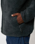 STJU883 Stanley/Stella Outsider Unisex Sherpa Zip-Thru