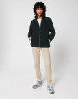 STJU883 Stanley/Stella Outsider Unisex Sherpa Zip-Thru