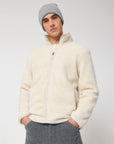 STJU883 Stanley/Stella Outsider Unisex Sherpa Zip-Thru