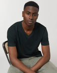 STTM562 Stanley Presenter Men's V-Neck Organic Cotton T-Shirt