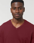 STTM562 Stanley Presenter Men's V-Neck Organic Cotton T-Shirt