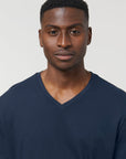 STTM562 Stanley Presenter Men's V-Neck Organic Cotton T-Shirt