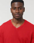 STTM562 Stanley Presenter Men's V-Neck Organic Cotton T-Shirt
