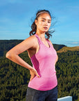 TR527 TRIDRI Women's Recycled Performance Slim Racerback Vest
