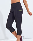 TR530 TRIDRI Women's Recycled Performance 3/4 Length Leggings