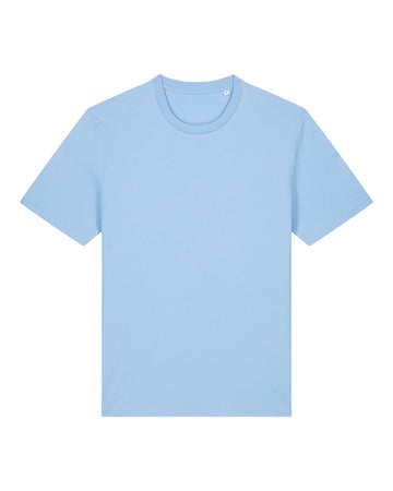 Unisex Stanley/Stella Creator 2.0 Blue Soul (C149) T-shirt on a white background.