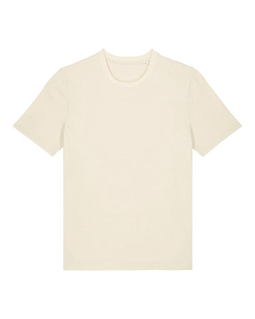 Stanley/Stella Creator 2.0 Natural Raw unisex t-shirt displayed on a white background.