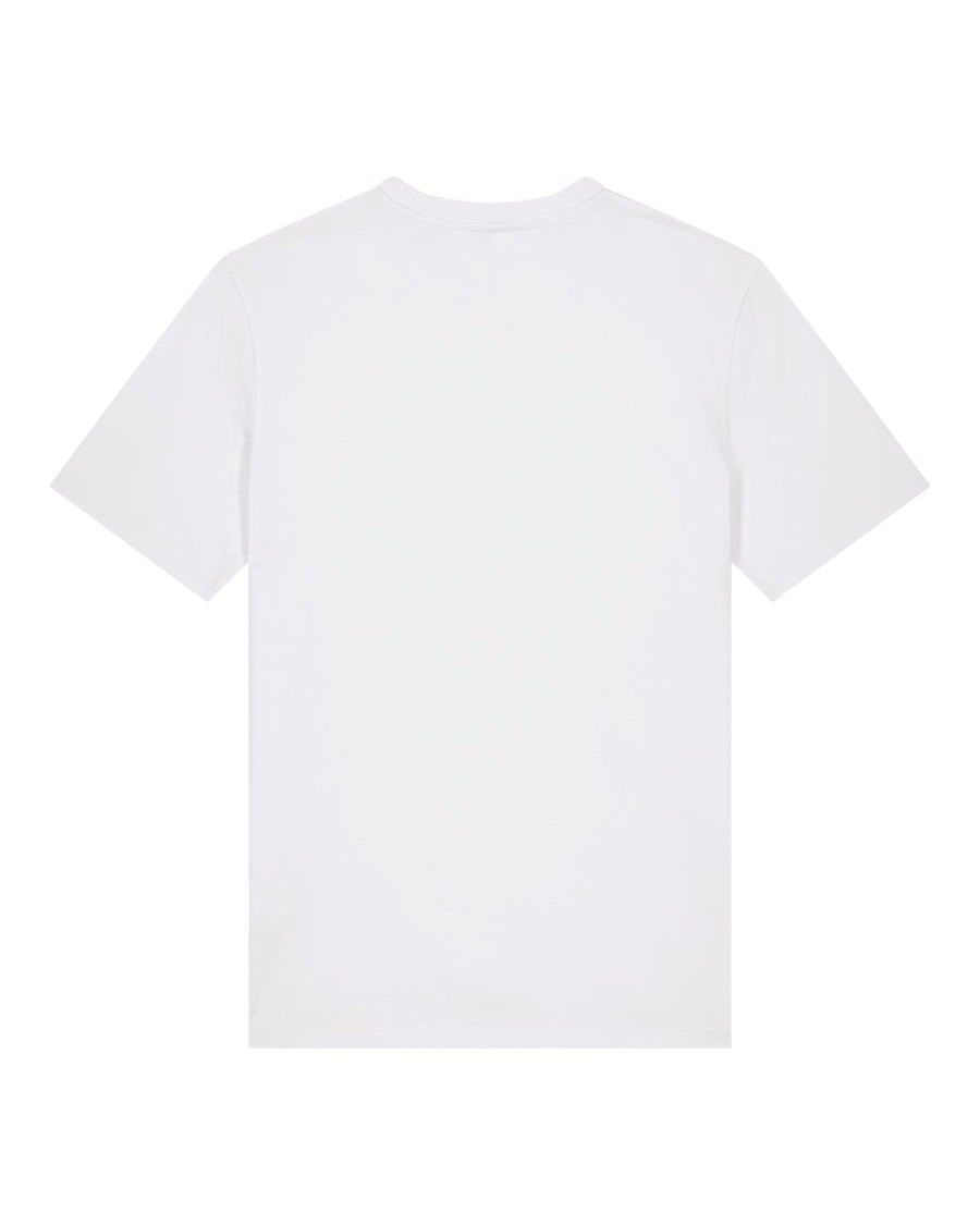 Organic Stanley/Stella Creator 2.0 White (C001) t-shirt displayed on a white background.