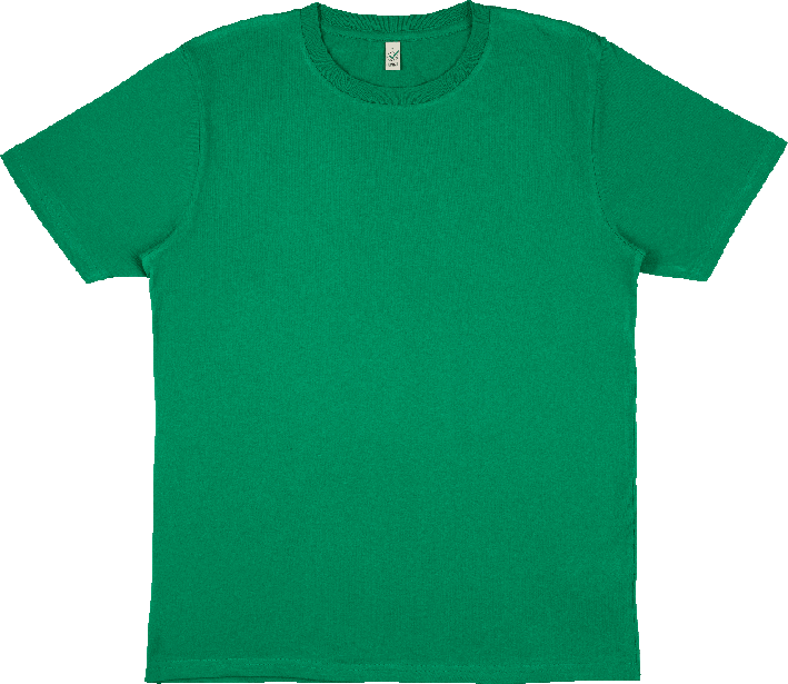 Continental Clothing EP01 Earth Positive Mens Unisex Classic Jersey T-Shirt (Kelly Green)