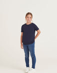 AWDis Ecologie EA001J Organic Kids T-Shirt – Black Size 9/11 Years