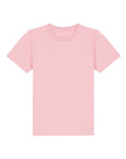 Organic Cotton STTK184 Stella/Stella Mini Creator 2.0 pink kids' t-shirt on a white background.