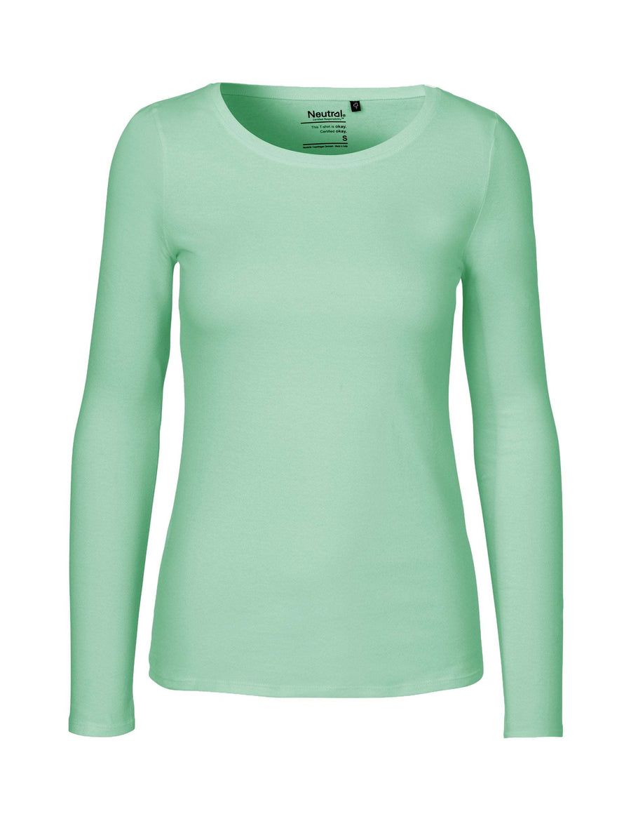O81050 Neutral Ladies Long Sleeve Fairtrade Organic Cotton T-Shirt