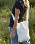 O90025 Neutral Fairtrade Organic Cotton Twill Sling Bag