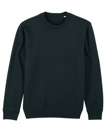 [CLEARANCE] STSU823 Unisex Changer Iconic Crew Neck Sweatshirt / Black