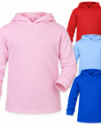 Baby & Toddler Long Sleeve Hooded T-Shirts – Blank Wholesale Clearance