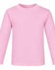 Baby & Toddler Long Sleeve T-Shirts – Blank Cotton Wholesale Clearance